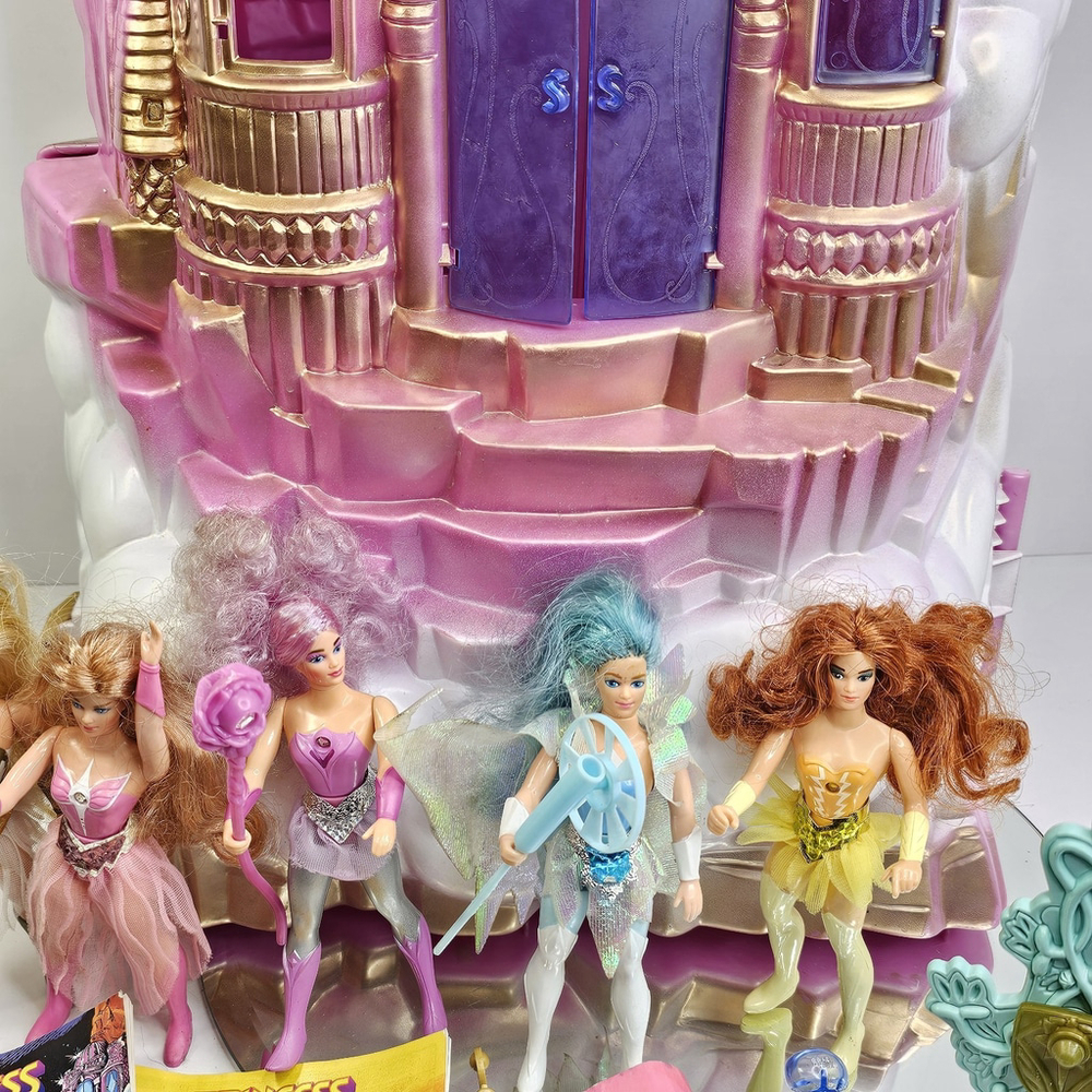 Vintage 80s Mattel Princess Of Power She-Ra Crystal Castle Pieces & Figure MOTU - Picture 7 of 16